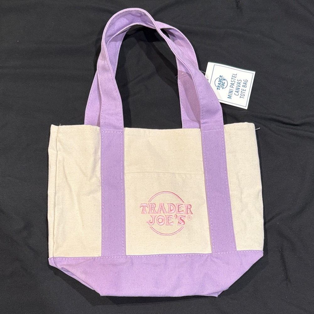 Trader Joe’s Mini Pastel Tote bag